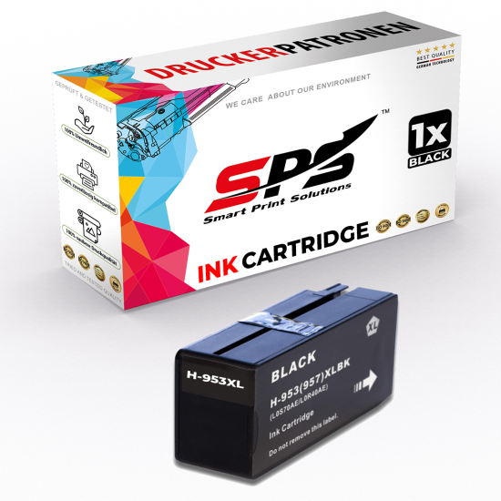SPS Compatible Ink Cartridges for HP - 953XL | Color | Multicolor