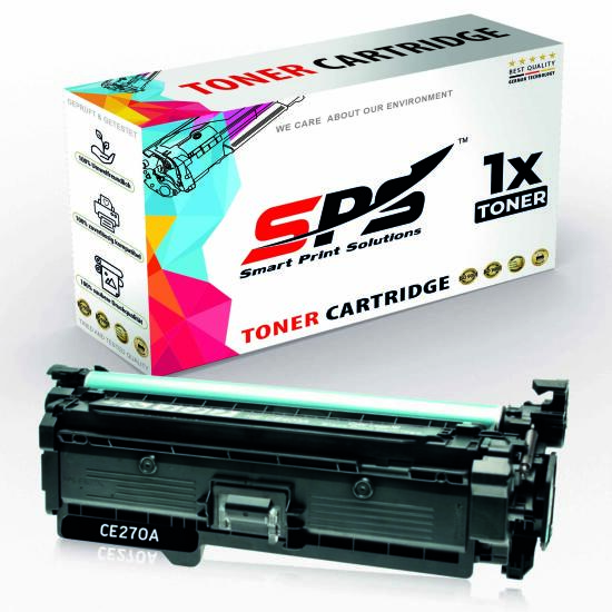 SPS Compatible Toner Cartridges for HP - CE270A 650A | Color | Multicolor